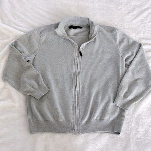 NWOT, mens Tasso Elba zip-up sweater